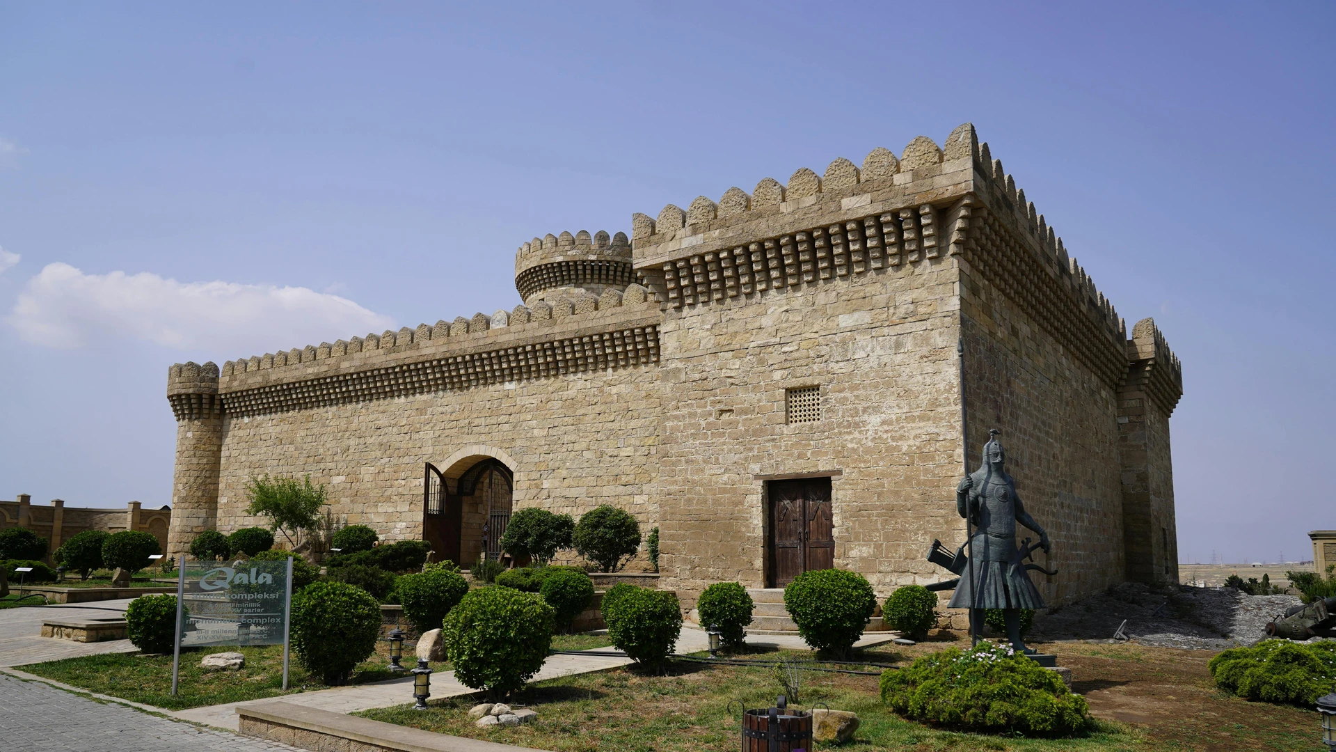 Alexandria, Egypt - Explore the historic gala fortress in baku, showcasing ancient stone architecture and cultural heritage.