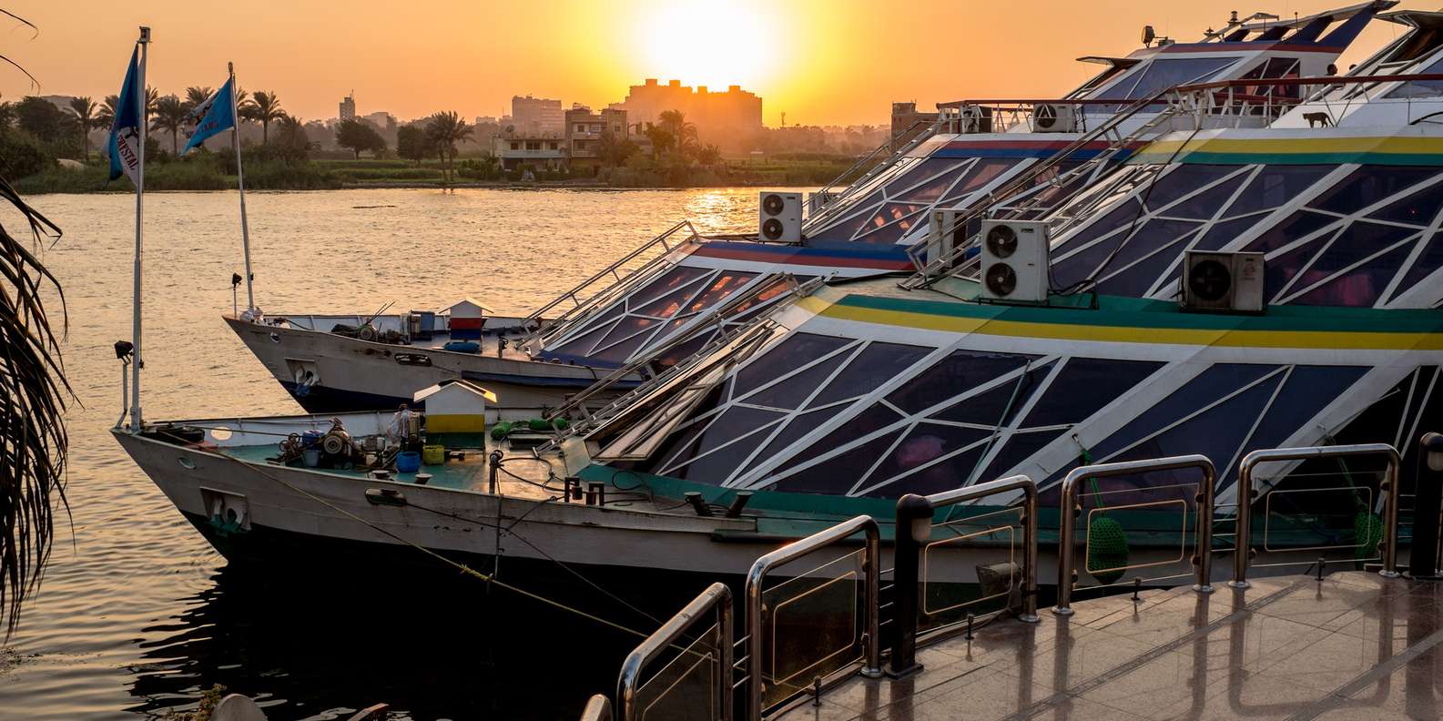 Cairo: Nile Sunset Dinner Cruise, Show & Optional Transfer