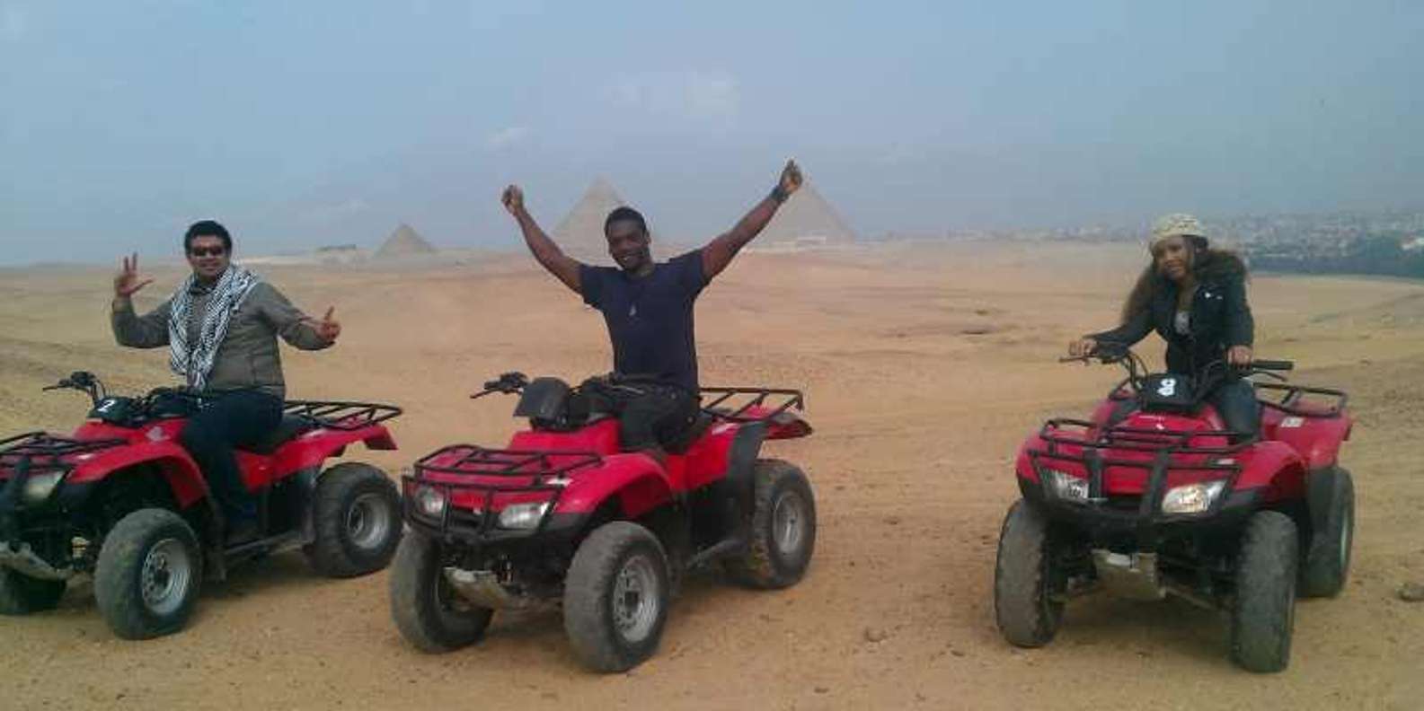Cairo: 1-Hour Quad Bike Safari near Giza Pyramids