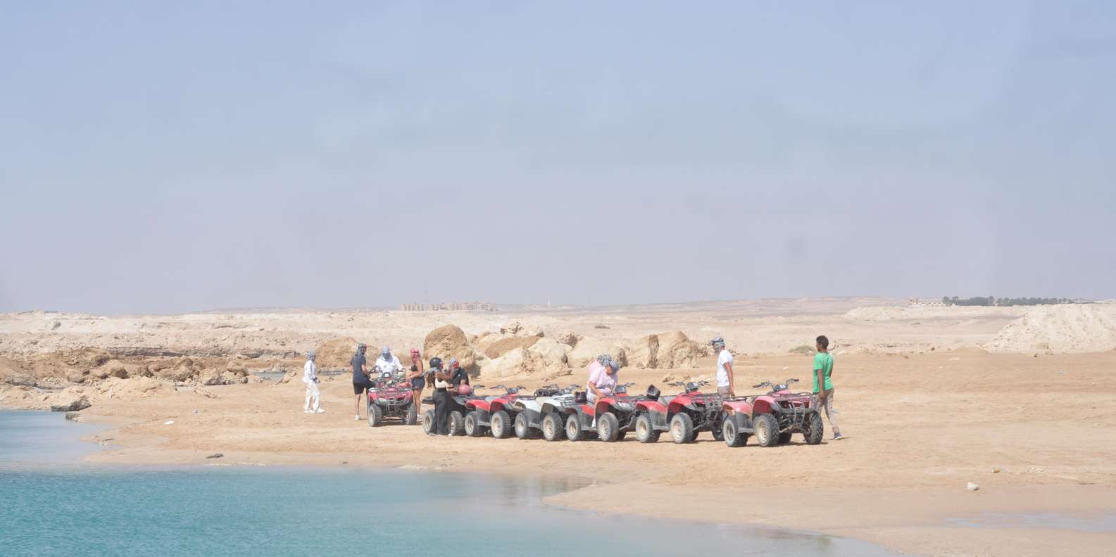 Sahl Hasheesh: Quad Bike Desert Safari with Pickup