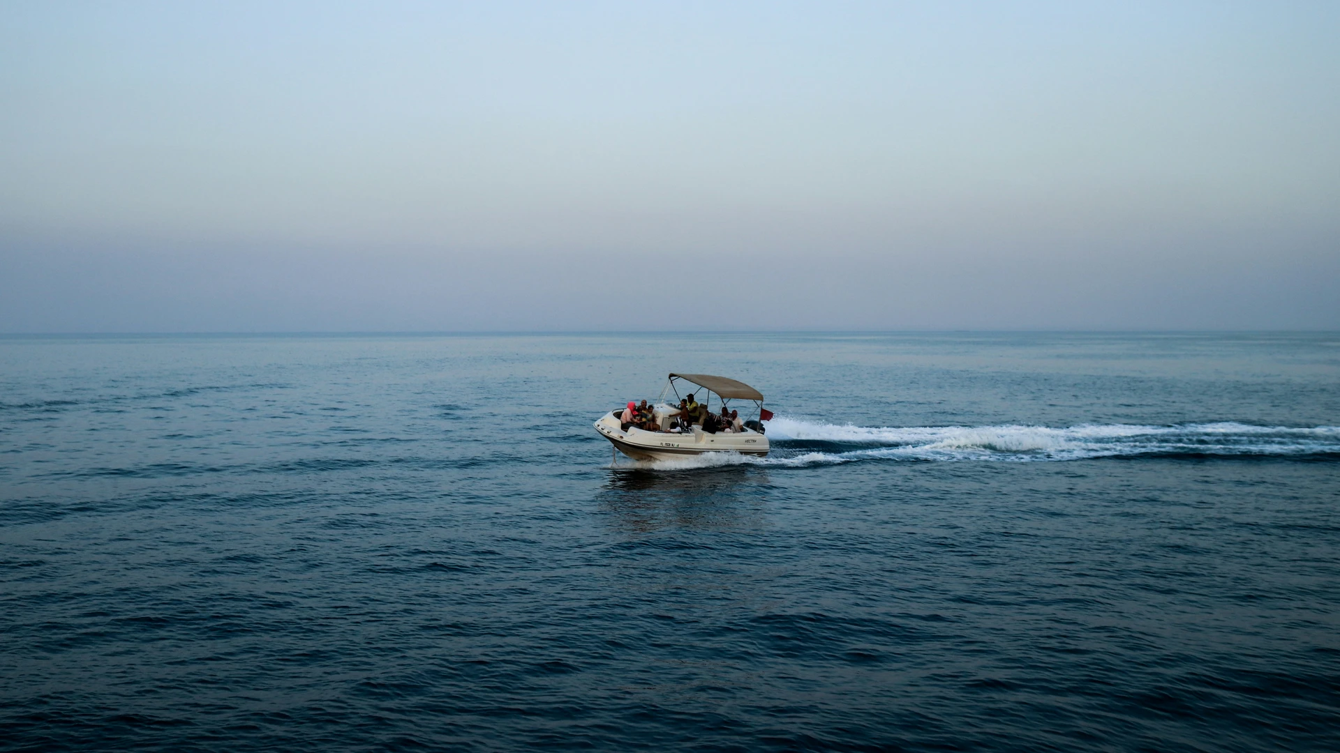 Ain Sokhna, Egypt - White and black boat on sea during daytime