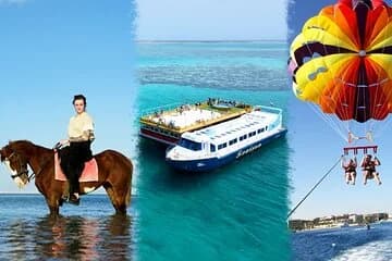 Enjoy 2 Hours Horse Ride, Parasailing & semi-submarine- Hurghada - Image 1