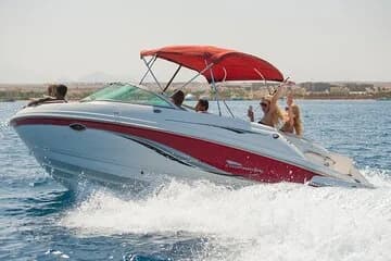 4H Private Speedboat Swim with Dolphins, Water Sports - Hurghada - Image 1